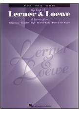 Greatest Songs Lerner & Loewe Piano Vocal Sheet Music Paperback 000312240