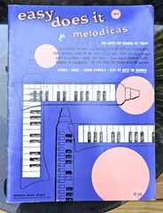 Vintage, Easy Does It for Melodicas No. 1 and 2 books by Walter Cramer 1959