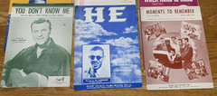 Vintage 1950&rsquo;s Memories Are Made Of This Yellow Bird Till Sheet Music Lot 16