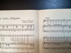1956 Bill Haley Comet Sheet Music Saints Rock N&rsquo; Roll, See you Later Alligator