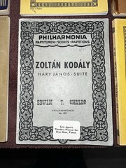 MULTIPLE MINIATURE ORCHESTRA SCORES 2 SIGNED BY EDWIN P. CHILDS READ DESCRIPTION