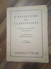 Lot Of 3 Vintage Music Books For Bb Clarinet Leeds, Eby&rsquo;s, A Repertoire For…