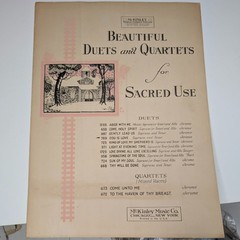 1901 God Is Love Frederic Jerome Sacred Duet Soprano Tenor Sheet Music McKinley