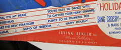 White Christmas – from « Holiday Inn » – by Irving Berlin – 1942 sheet music