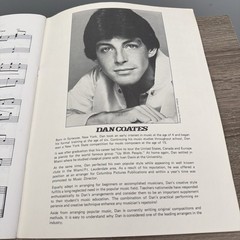 Dan Coates Plays A Little Love Piano Sheet Music Volume 2 -Vintage 1981