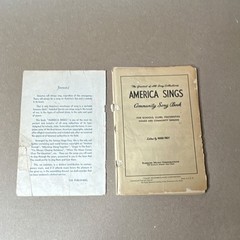 Robbins Music Corporation America Sings Community Song Book Collection