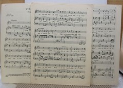 Vilia – Adrian Ross & Franz Lehar – Sheet Music 1907