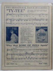 Ten Little Fingers and Ten Little Toes – Pease/White/Shuster&Nelson -Sheet Music