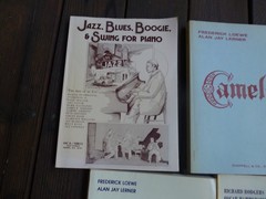 Movie Show Tune Sheet Music books and 1 Jazz