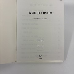 Steven Curtis Chapman More To This Life Sheet Music Medium Voice Sparrow