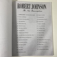 Robert Johnson The New Transcriptions Guitar Song Book 1999 Tab PB