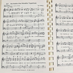 Scriptures To Sing New Old Lillenas Christian Spiral Songbook 1977 Music Vtg