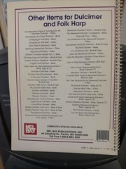 You Can Teach Yourself Dulcimer Instruction Book Spiral Bound Songbook Good