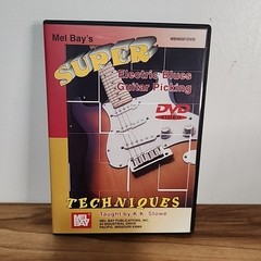 SUPER ELECTRIC BLUES GUITAR PICKING TECHNIQUES DVD K.K. Stowe Mel Bay&rsquo;s