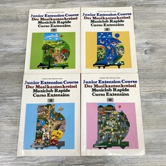YAMAHA Music School Junior Extension Course Books 1-4
