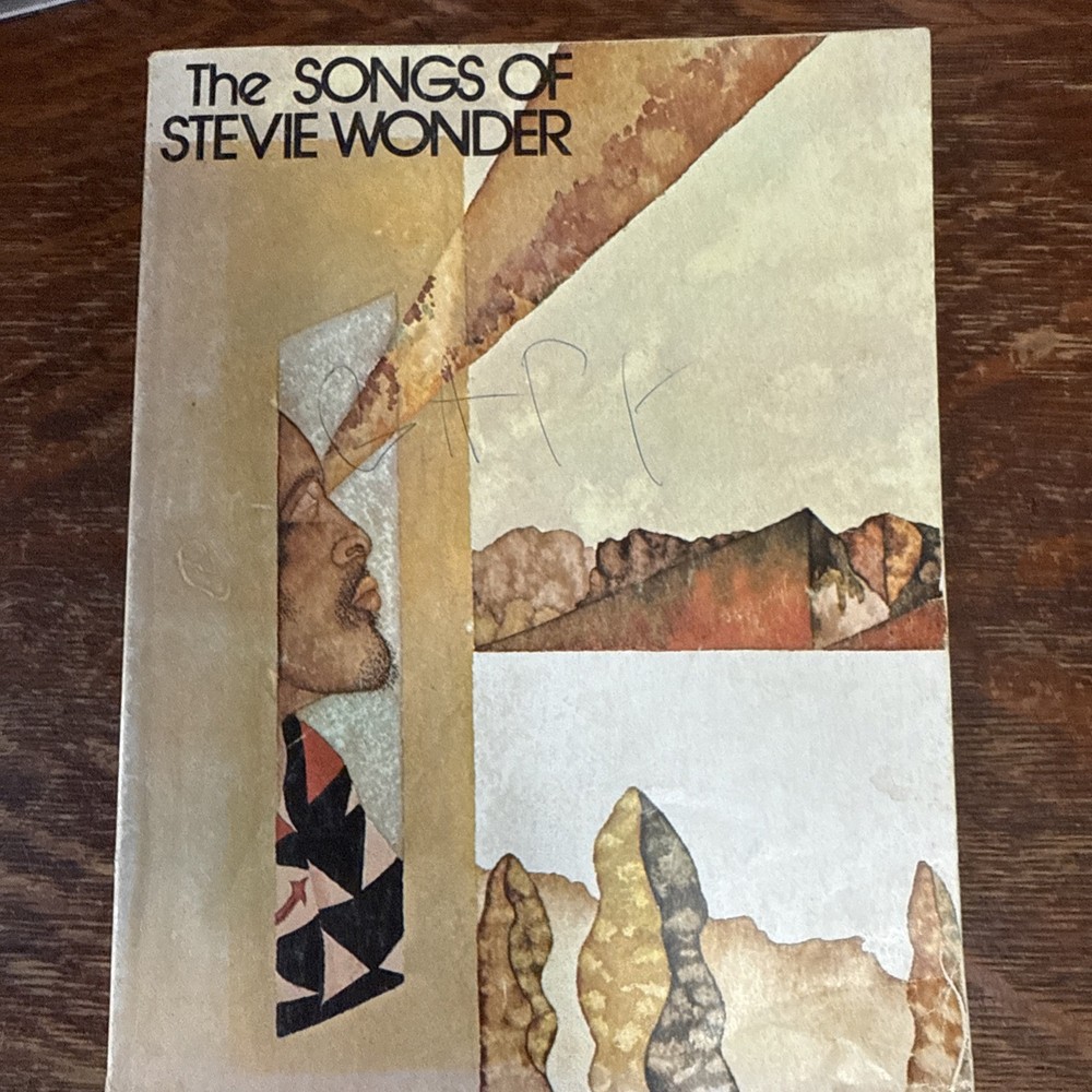The Songs Of Stevie Wonder Sheet Music Song Book Piano Guitar Vocals R&B Soul M2