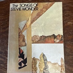 The Songs Of Stevie Wonder Sheet Music Song Book Piano Guitar Vocals R&B Soul M2