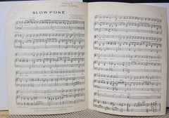 Slow Poke – Pee Wee King, Redd Stewart & Chilton Price – Sheet Music 1951