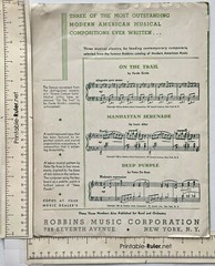 Thanks For Everything Tony Martin 1938 Vintage Sheet Music Piano Gordon Revel