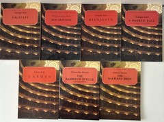 7 Sheet Music G. Schirmer Opera Score Editions Books PPK Italian/English Good