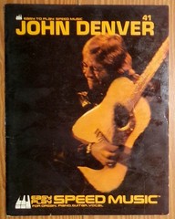 John Denver Easy To Read Speed Music 41, Vocal, Guitar, Organ, Piano