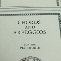 Chords and Arpegios for Piano Songbook Score Music Mastery Series 1902 T Presser