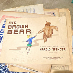 Theodore Presser Co. Big Brown Bear Sheet Music Piano Solo 27051