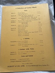 Vtg Suite No. 16 in D Sylvius L Weiss Classical Guitar Sheet Music Rare Song