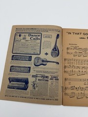 Antique New Music Album 1901 Sheet Music Book Columbia House