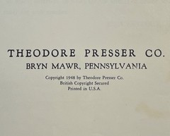 Short Classics Young People Like Piano 1948 Ella Ketterer Theodore Presser