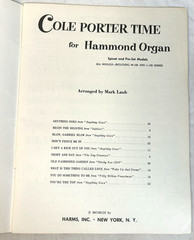 Lot of 6 Vtg Organ Sheet Music Hammond Course Cole Porter Country Classics