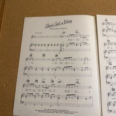 Billy Joel Sheet Music She&rsquo;s Got a Way 1981 Piano Guitar voice Good Condition