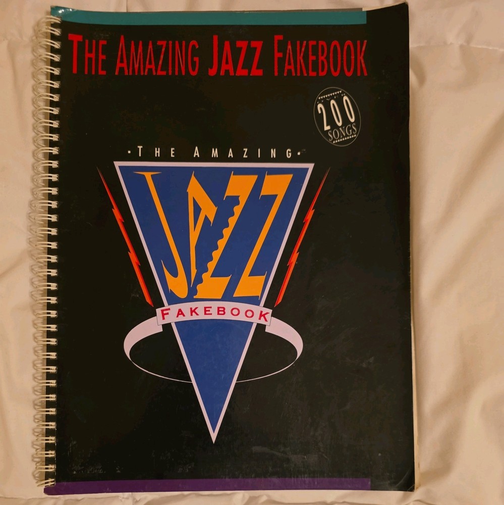 The Amazing Jazz Fakebook spiral bound sheet music songbook book