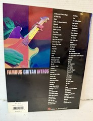 Classic Rock Guitar Book Famous Guitar Intros Tab 1960&rsquo;s 1970&rsquo;s 1980&rsquo;s VG Cond.