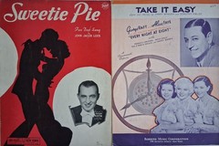 Lot of 40 Vintage 1930s Sheet Music Pieces All G or VG Pkg 2