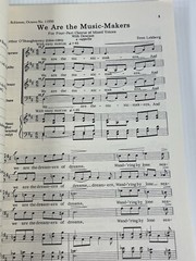 The Choral Repertory Vintage Choral Music Book Religious 1974