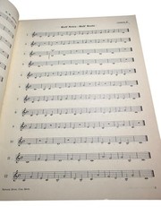VTG 1933 Rubank Elementary Method Clarinet Music Lesson Instruction Book Wear
