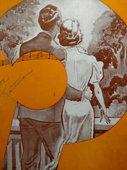 Whats The Name Of That Song? Piano Ukulele 1936 Sheet Music Cover Art Romanc F1M
