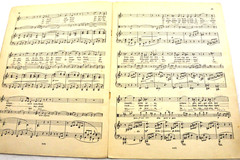 Brahms Two Songs Zwei Gesange OP.91 for Contralto with Viola & Piano Song Book