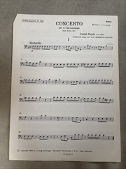 Haydn Concerto F Major Hon. XVIII:F2- Diletto Musicale Doblinger Parts & Cembalo