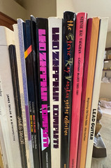 Mixed Collection Guitar Song Books Rock Led Zeppelin, Doors, Hendrix (see pics)