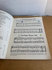 Lot of 2 JOHN W. SCHAUM FINGERPOWER FOR PIANO OR ORGAN BOOK One 1963