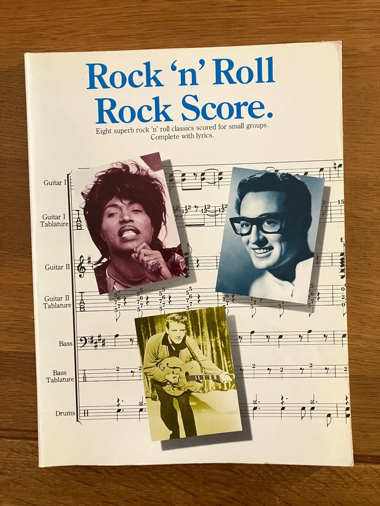 Rock n Roll Rock Score (Transcribed Full Band Scores) TAB and NOTATION