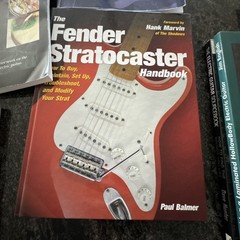 Vtg (6) Building Electric Guitar Source Fendor Stratocaster Books