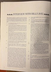 Billy Joel The Nylon Curtain 1982 Piano Vocal Guitar Songbook Rare PB