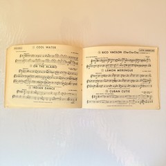 Vintage « 101 for Band » Sheet Music Book Charles Hansen 2nd Eb Alto Saxophone