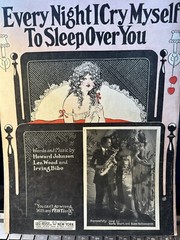 9×12 3-pack Of Post/1920 Popular Songs Sheet Music