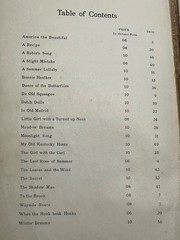 Girl&rsquo;s Glee Club Antique Sheet Music Song Book 1915 J.S. Fearis Female Voices