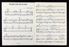 Headed For The Future Neil Diamond 1986 Vintage Sheet Music Piano Vocal Guitar