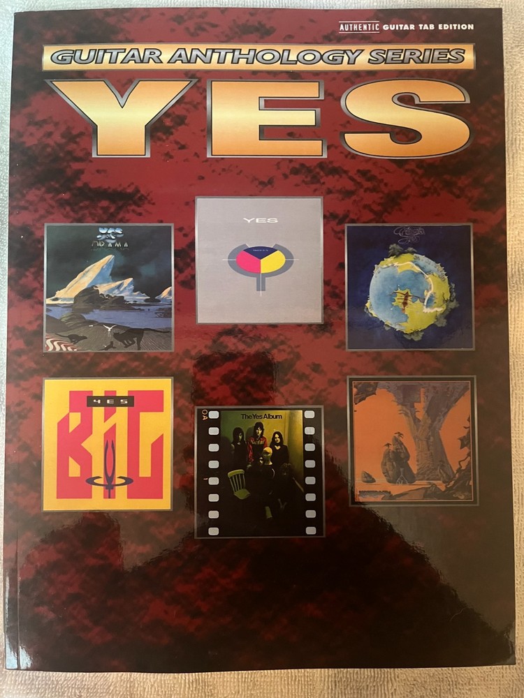 Yes – Guitar Anthology – Guitar Tab / Tablature Book Steve Howe